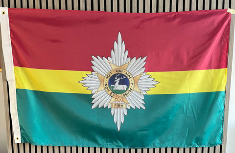 Worcestershire Sherwood Foresters 5’x3’ Colours Flag ( WSF-CB )