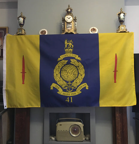Royal Marines 41 Commando 5’ x 3’ Colours Flag