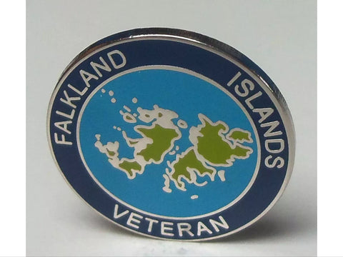 Falklands Island Veteran ( Flk-V ) Lapel Badge. 25mm C23