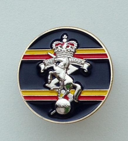 Royal Electrical Mechanical Engineers (REME-B ) Colour Lapel Pin 25mm 3D