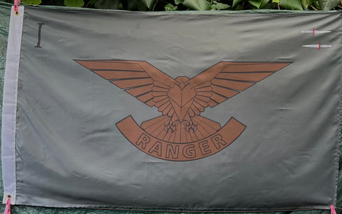 1 Ranger Regiment 5’ x 3’ Colours Flag ( 1RR )
