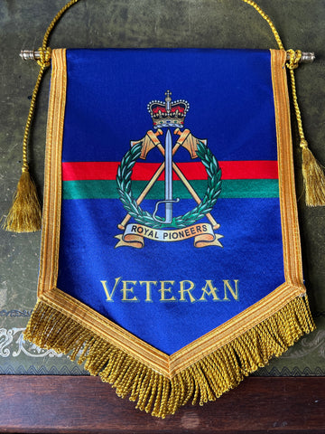 Royal Pioneer Corps Veteran Colours Pennant ( RPC-V/P )