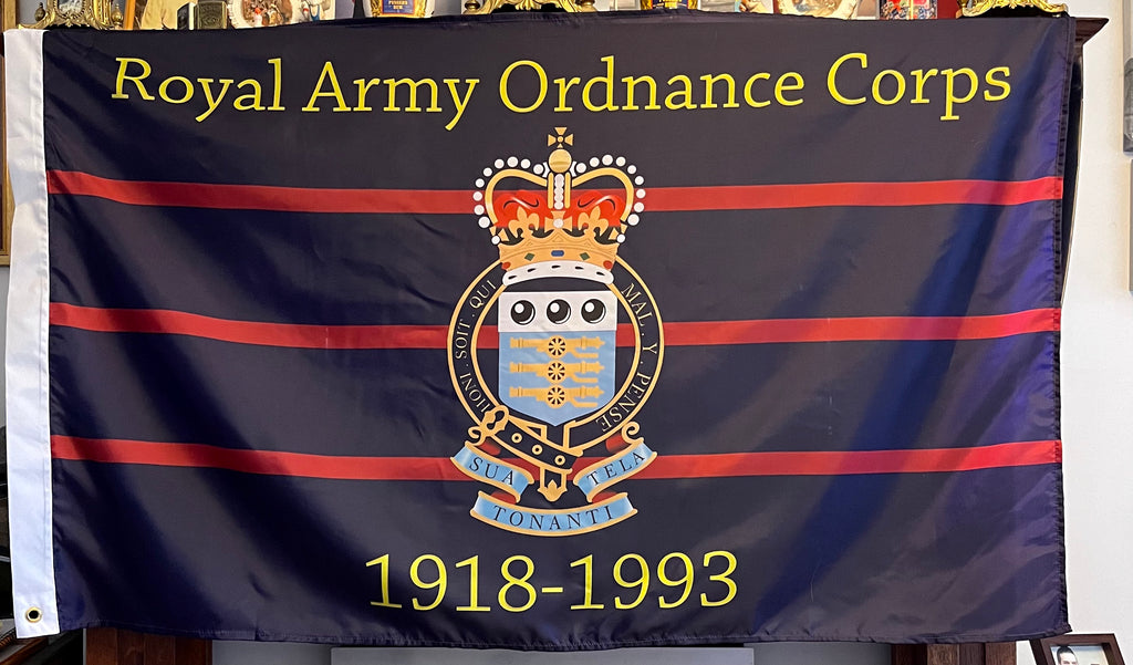 RAOC Dated 5 x 3 Colours Flag ( RAOC-D )-N – British Army Infantry ...