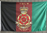 Queens Lancashire Regiment Veteran 5' x3' Colours Flag ( QLR-V ) D6