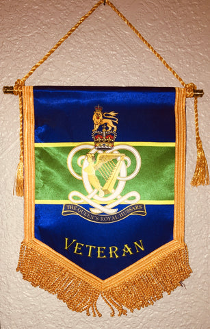 The Queen’s Royal Hussars Veteran Colours Pendant ( QRH-V/P )