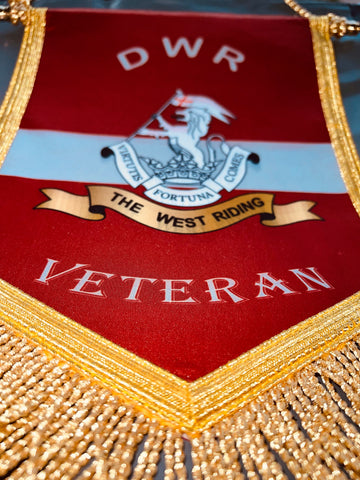 Duke of Wellington Regiment Veteran Colours Pendant ( DWR-V/P )