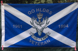 Queen’s Own Highlanders Veteran with Dates 5’ x 3’ Colours Flag QOH-D