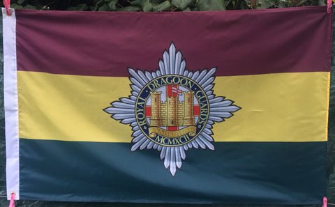 Royal Dragoon Guards 5’ x 3’ Colours Flag RDG