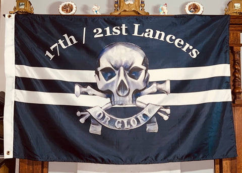 17th/21st Lancers 5’x 3’ Colours Flag ( 17/21 L/F )