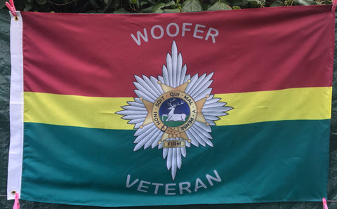 Worcestershire Sherwood Foresters Veteran 5 x 3 Colours Flag WSF-ND