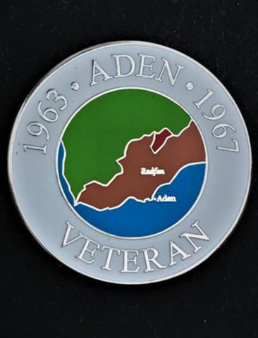 Aden Emergency Veteran ( AEV-B ) Lapel Badge