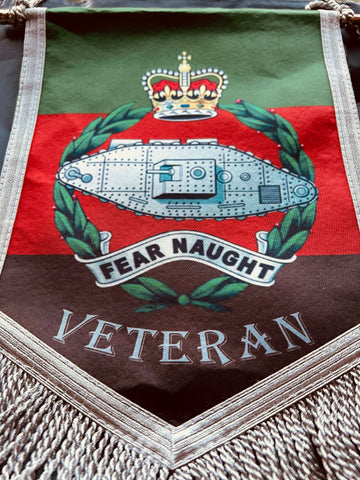 Royal Tank Regiment Veteran Colours Pendant ( RTR-V/P )