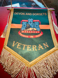 Devon and Dorsets Veteran Pendant ( DD-V/P ) Gold Fringe