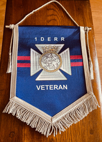 1 DERR Veteran Colours Pennant ( 1DERR-V/P )