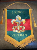 1 KINGS VETERAN Colours Pennant ( KR-V/P )