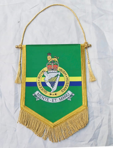 Queens Royal Irish Hussars QRIH Colours Pendant QRIH-P