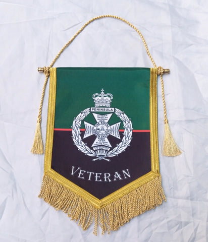 Royal Green Jackets Veteran Colours Pendant Veteran ( RGJ-P/V )