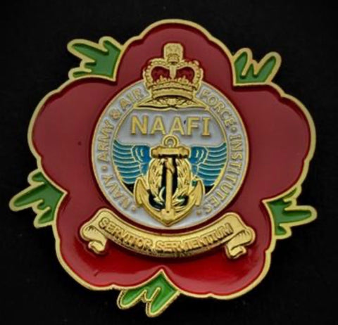 NAAFI 🌺 Flower of Remembrance 3D Lapel  Pin