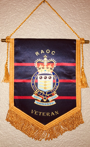 Royal Army Ordnance Corps Colours Pendant ( RAOC-V/P )
