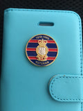 RAOC VETERAN 1918-1993 Mobile Phone Disc in 3D 28mm Self Adhesive Rear