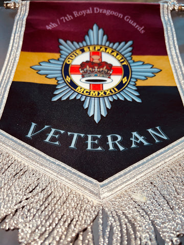 4th/7th Royal Dragoon Guards Veteran Colours Pendant ( 4/7RDG-V/P )
