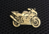 YAMAHA YZF R1 ( GEN 1 Finished in Antique Bronze ) 3D Lapel Badge