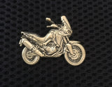 Honda CRF1000L ( GEN 1 ) Africa Twin finished in Antique Bronze 3D Lapel Badge