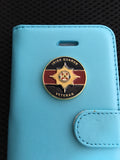 Irish Guards Veteran ( IG-V/SA ) Mobile Phone Disc 28mm 3D