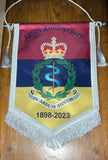 RAMC 125 YEAR ANNIVERSARY COLOURS PENNANT ( RAMC125-P )