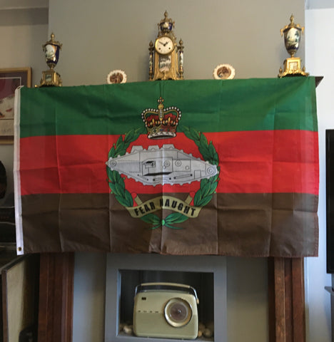 Royal Tank Regiment 5 x 3 Colours Flag RTR