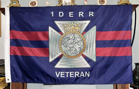 1DERR 5 X 3 Veteran Flag ( 1DERR-V/F )