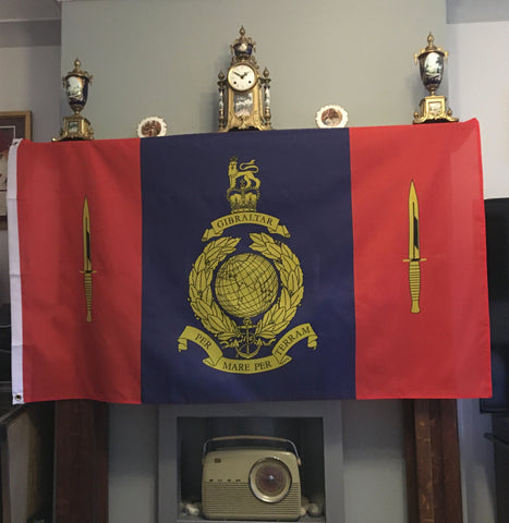 Royal Marines 45 Commando 5’ x 3’ Colours Flag