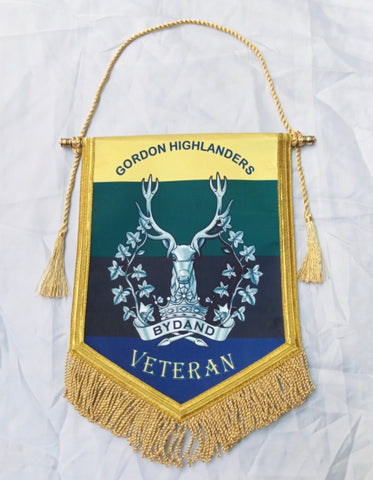 Gordon Highlanders Veteran Colours Pendant ( GH-V/P )
