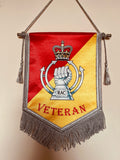 Royal Armoured Corps Veteran Pendant ( RAC-V/P ) Silver Fringe