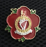 Queen’s Royal Irish Hussars ( QRIH ) Flower 🌺 of Remembrance 3D Lapel Pin
