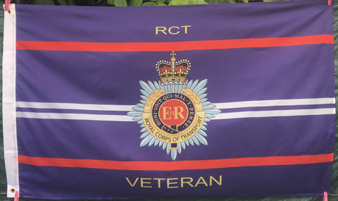 Royal Corps of Transport Veteran 5 x 3 Colours Flag RCT-V