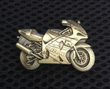 SUZUKI GSXR1000 ( Gen 1 Finished in Antique Bronze) 3D Lapel Badge