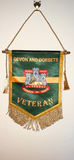 Devon and Dorsets Veteran Pendant ( DD-V/P ) Gold Fringe