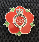 Her Majesty Prisons ( HMP ) Flower of Remembrance Lapel Pin