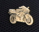 DUCATI 916 ( GEN 1 Finished in Antique Bronze) 3D Lapel Badge