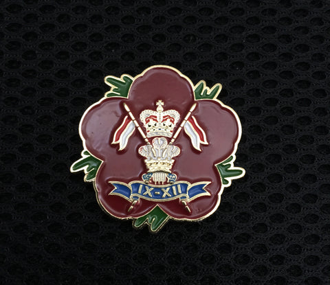The 9th/12th Royal Lancers ( 9th/12th ) Flower 🌺 of Remembrance lapel pin