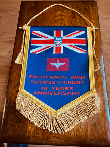 Parachute Regiment Falklands War 40th Anniversary Pennant ( P/FW-P )