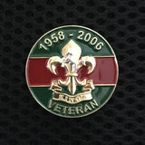 Kings Regiment 1958-2006 ( KR-B/C01 ) Lapel badge 30mm