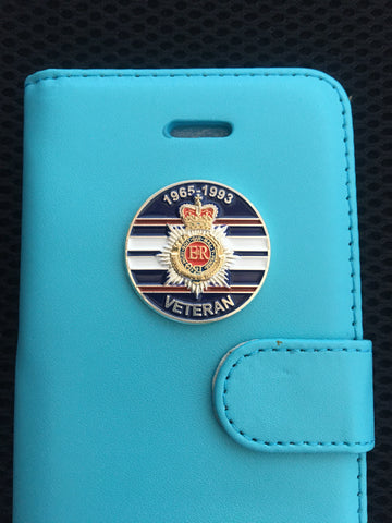Royal Corps of Transport Veteran ( RCT-V S/A ) Mobile Phone Disc 3D 28mm