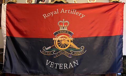 Royal Artillery 5 x 3 Veteran Colours flag ( RA-V ) are