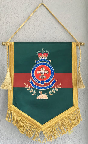 Kings Regiment Colours Pendant ( KR-D2 )