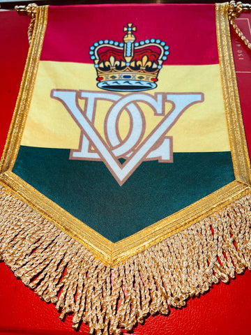 5th Royal Inniskilling Dragoon Guards Pendant ( 5RIDG/P ) Gold Fringe