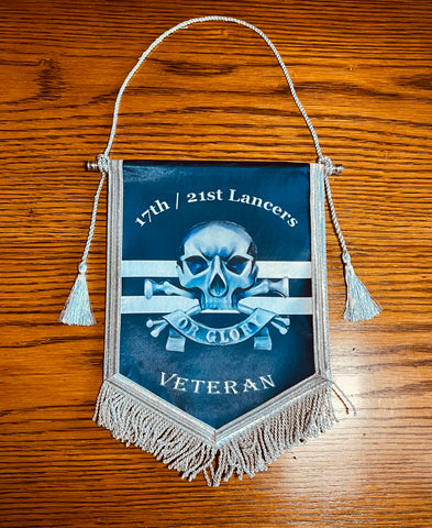 17th/21st Lancers Veteran Colours Pendant ( 17/21 L-V/P )