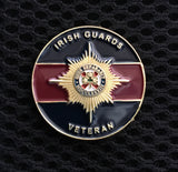 Irish Guards Veteran ( IG-V ) 28mm Colours 3D Lapel Badge