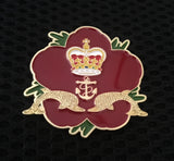 HM Submarines ( SUB-G ) Flower 🌺 of Remembrance in Gold